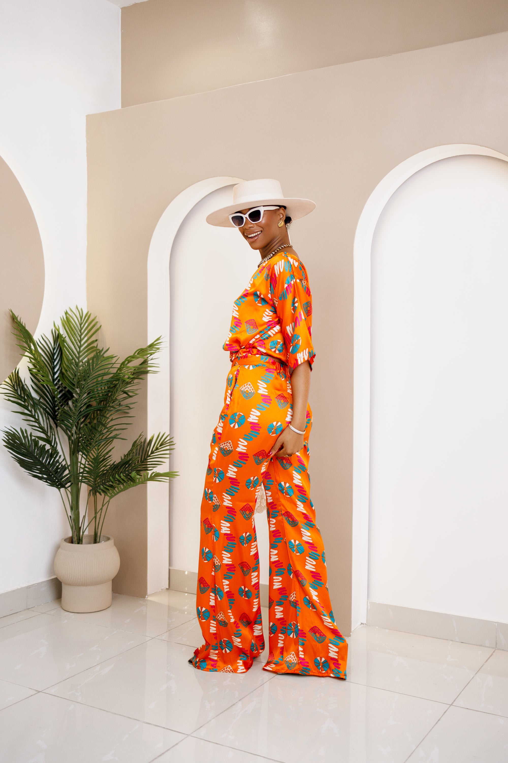 Alakuba Luxe Wide-Leg Set - 3 Day Shipping