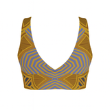 Chera Womens African Inspired SPORTS BRA