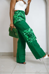 Chibuzor Aso Oke Combat Pant