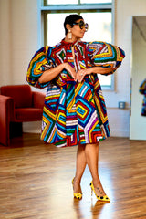 Uli A Line Dress - 3 Day Shipping