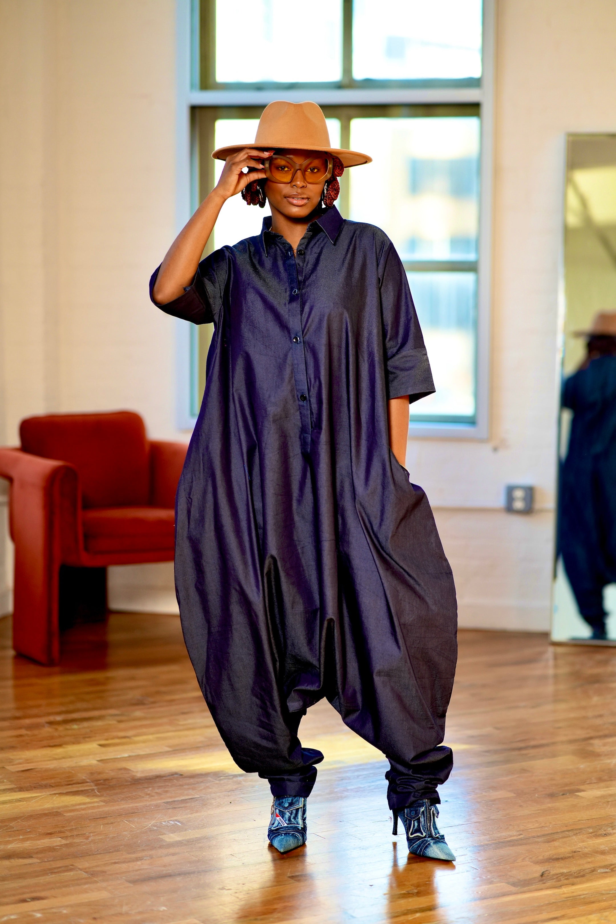 Combinaison en jean Aku