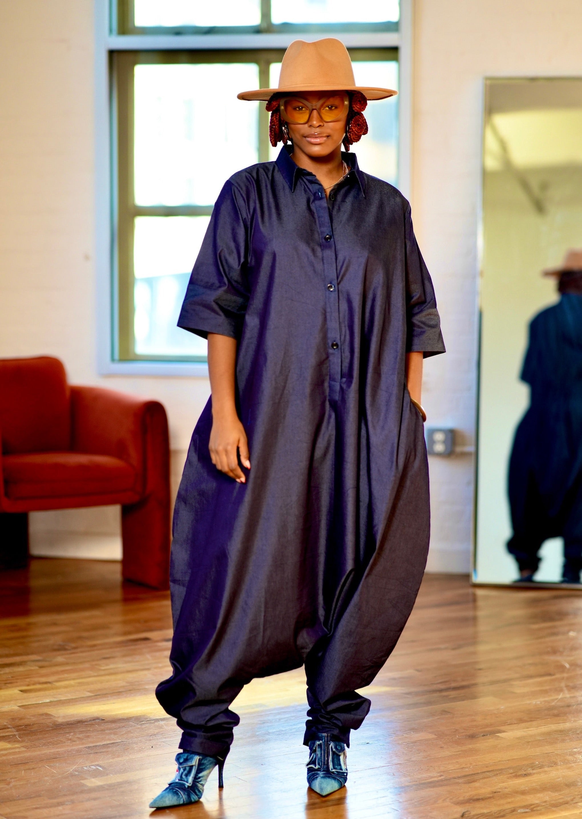 Combinaison en jean Aku