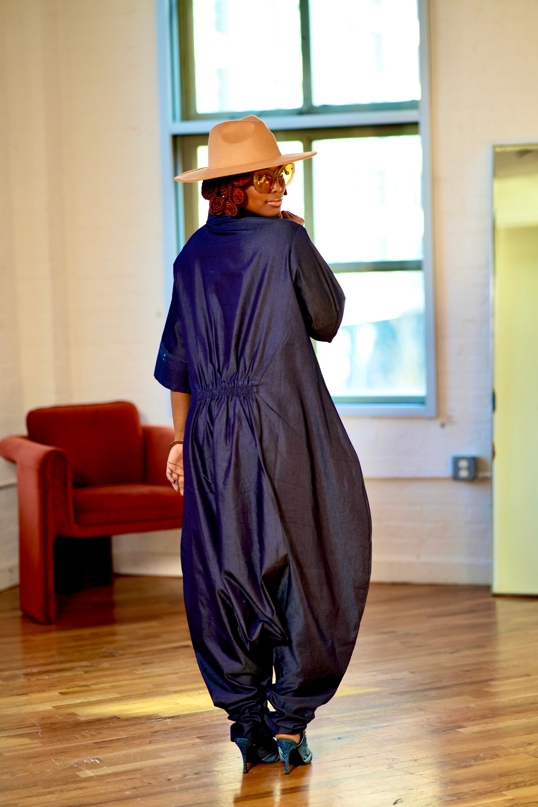 Combinaison en jean Aku