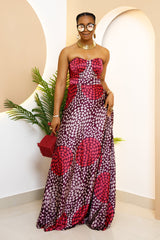 Mbubo Strapless Dress