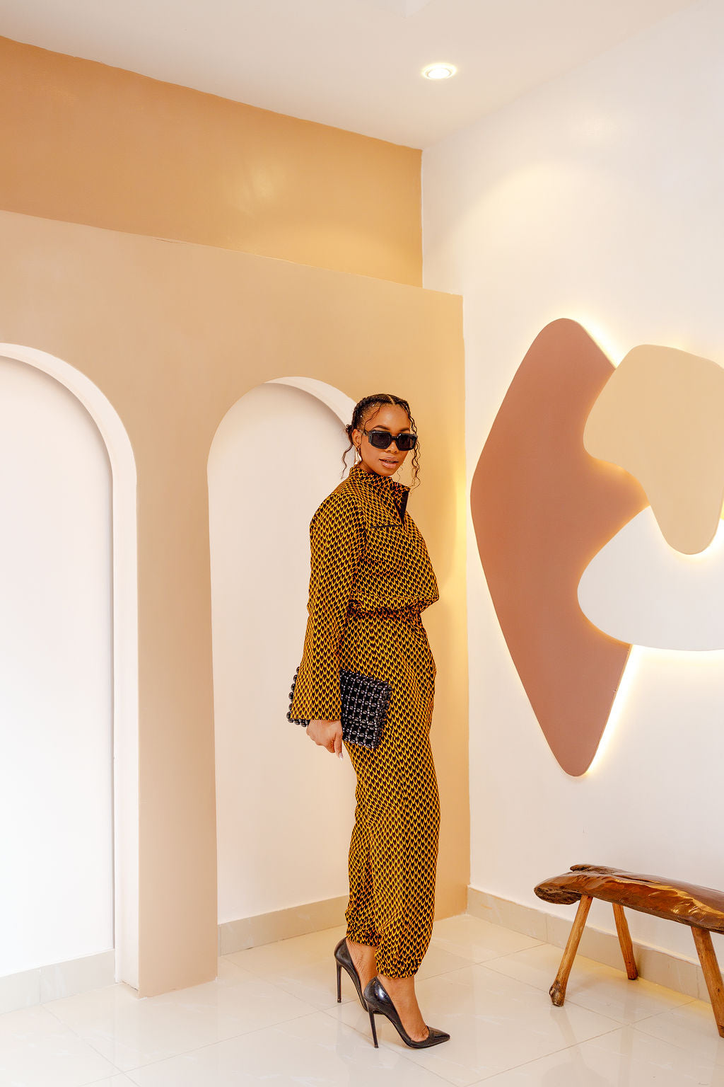 Oru Print Unisex Romper – Bold & Stylish