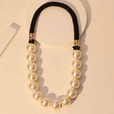 Collar de perlas Noir Empress