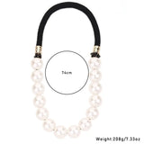 Collar de perlas Noir Empress