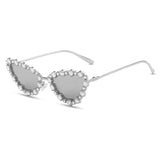 Crystal Heart Luxe Sunglasses