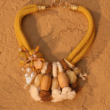 Boho Statement Rope Necklace – Bold Handcrafted Style