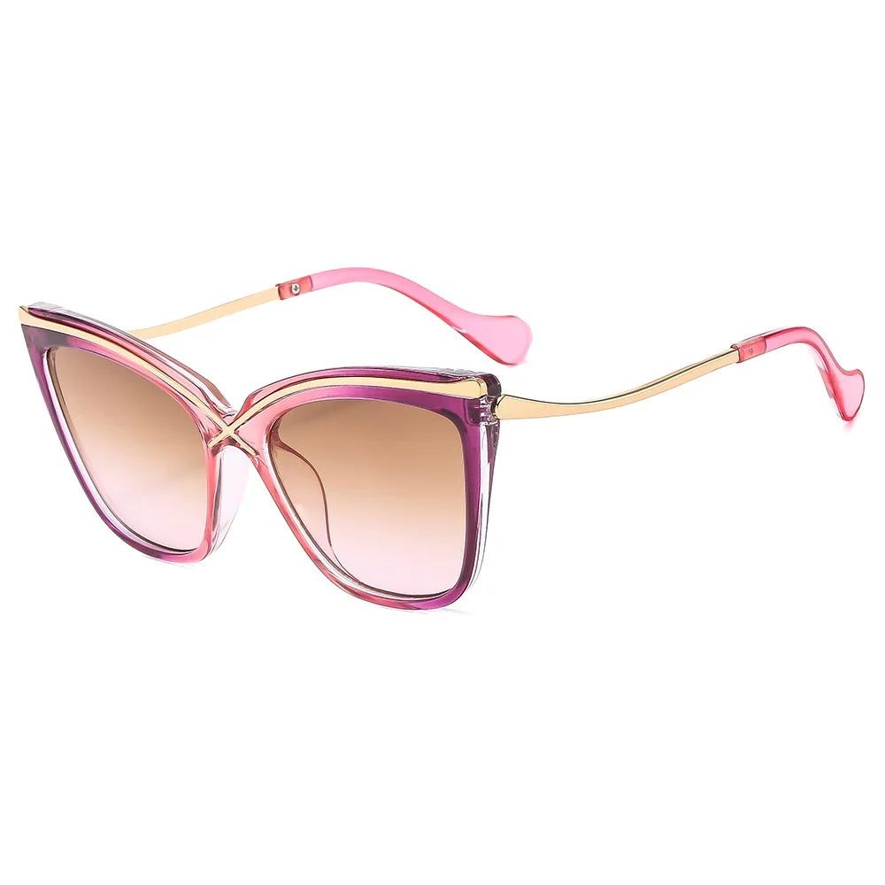 Cat Eye Gradient Sunglasses