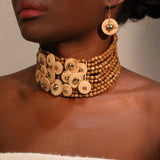 Collar de ritmo ashanti