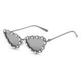 Crystal Heart Luxe Sunglasses
