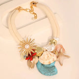 Coastal Crown Necklace