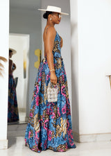Oha Backless Maxi Dress