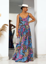 Oha Backless Maxi Dress