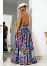 Oha Backless Maxi Dress