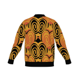 Luxe Birdseye Jacquard Knit Cardigan