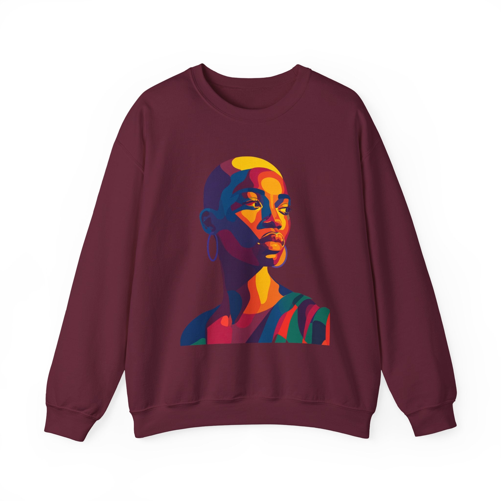 Bold Portrait Crewneck Sweatshirt