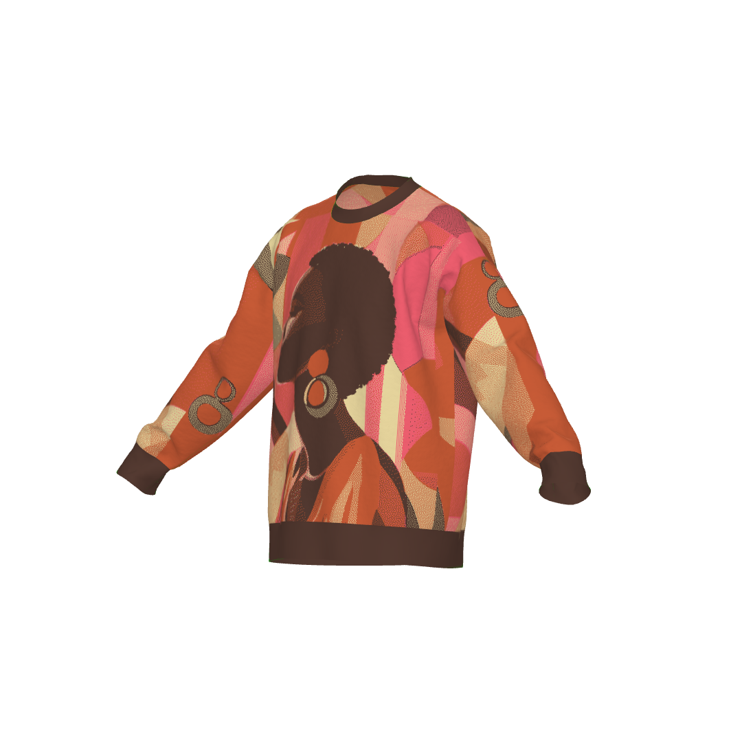 Ember Glow Knit Sweater