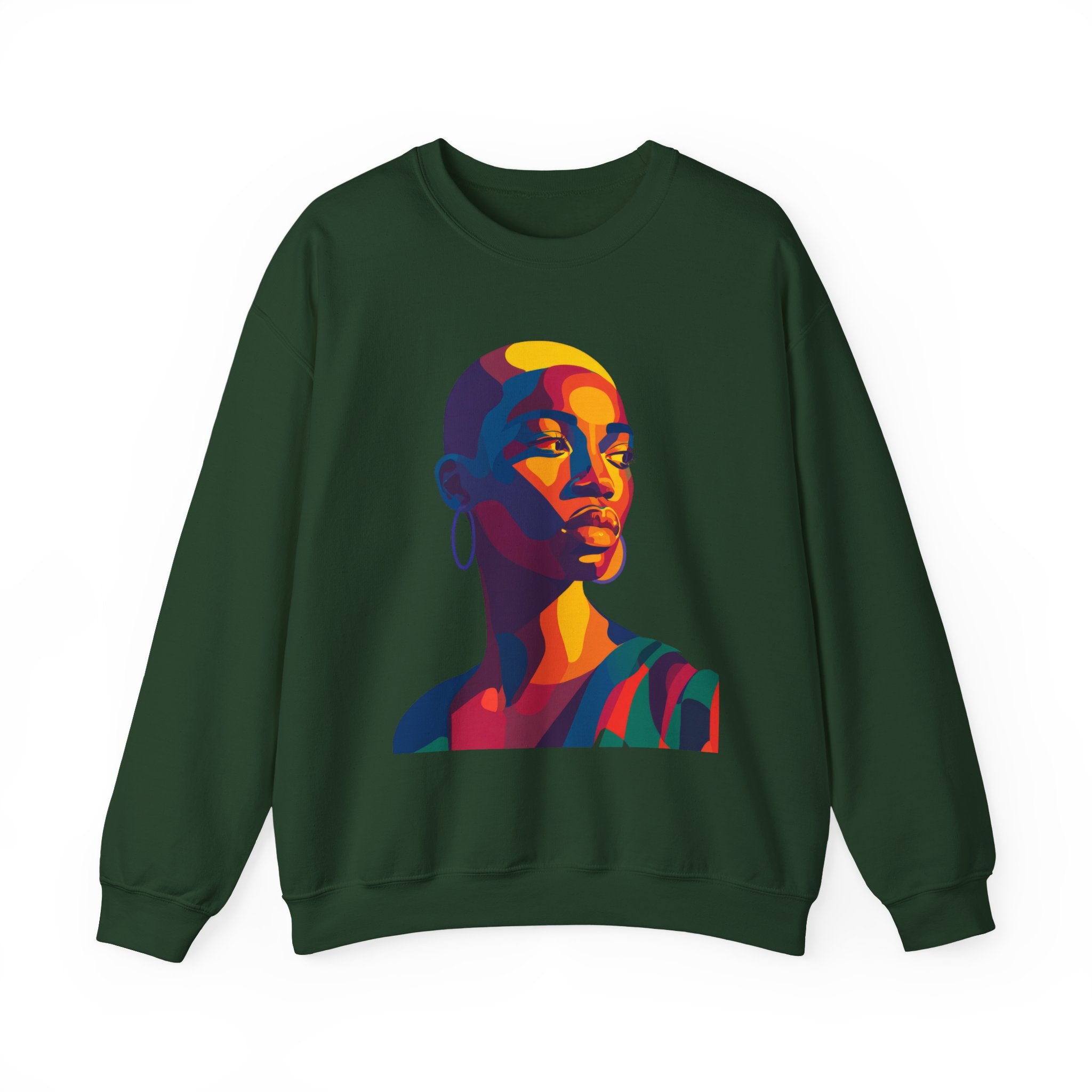 Bold Portrait Crewneck Sweatshirt