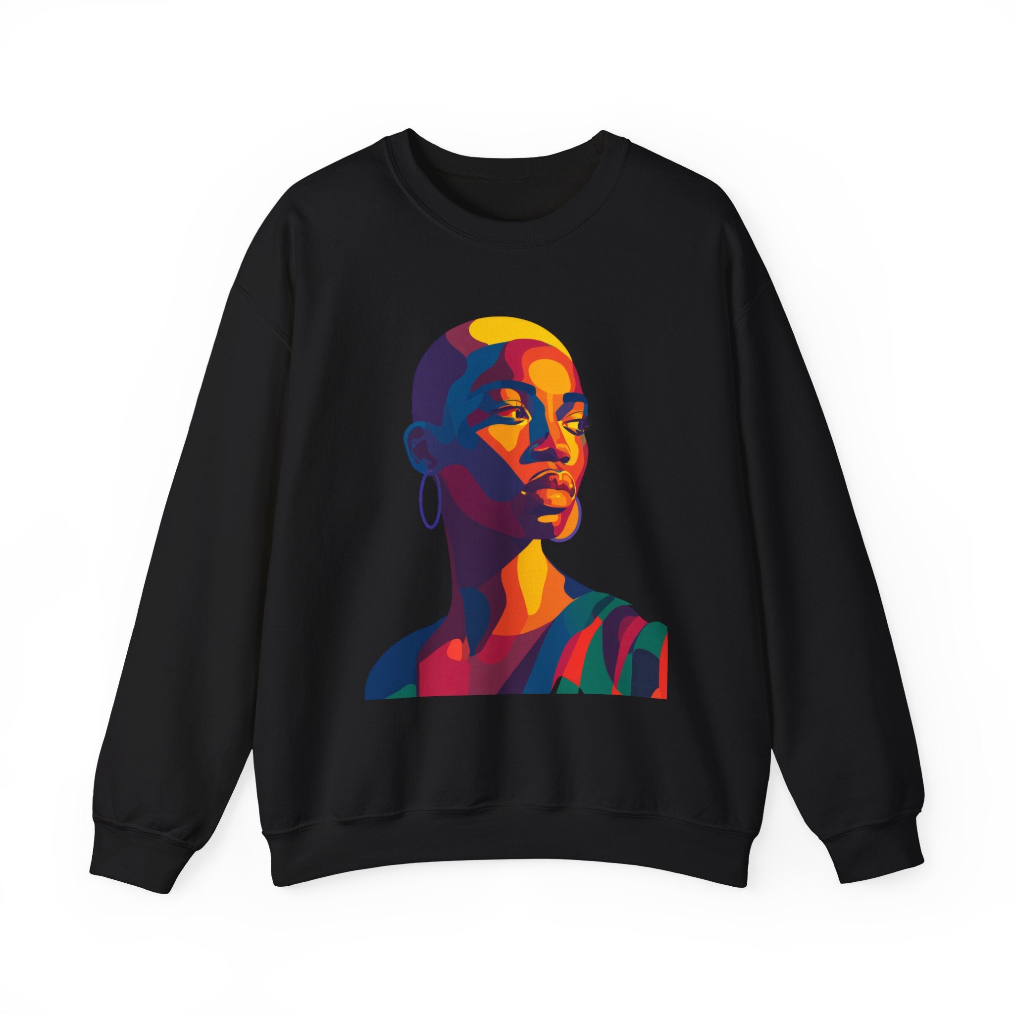 Bold Portrait Crewneck Sweatshirt
