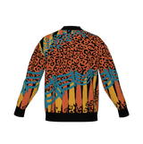 Tiger Print Jacquard Knit Cardigan - Luxe Cotton Blend
