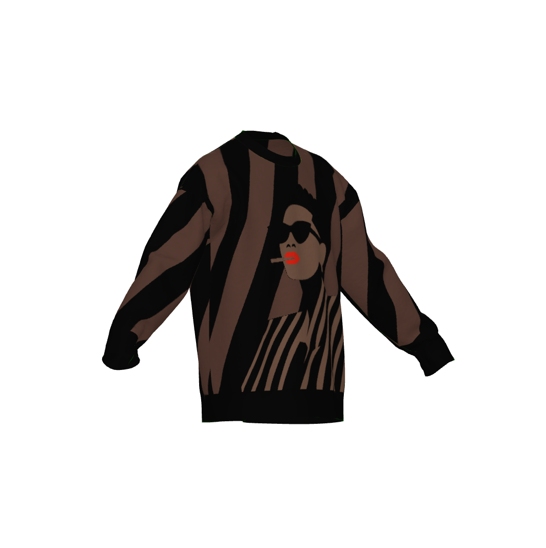 The Graphic Muse Knit Sweater