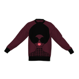 Angi Diva Knit Sweater - Maroon