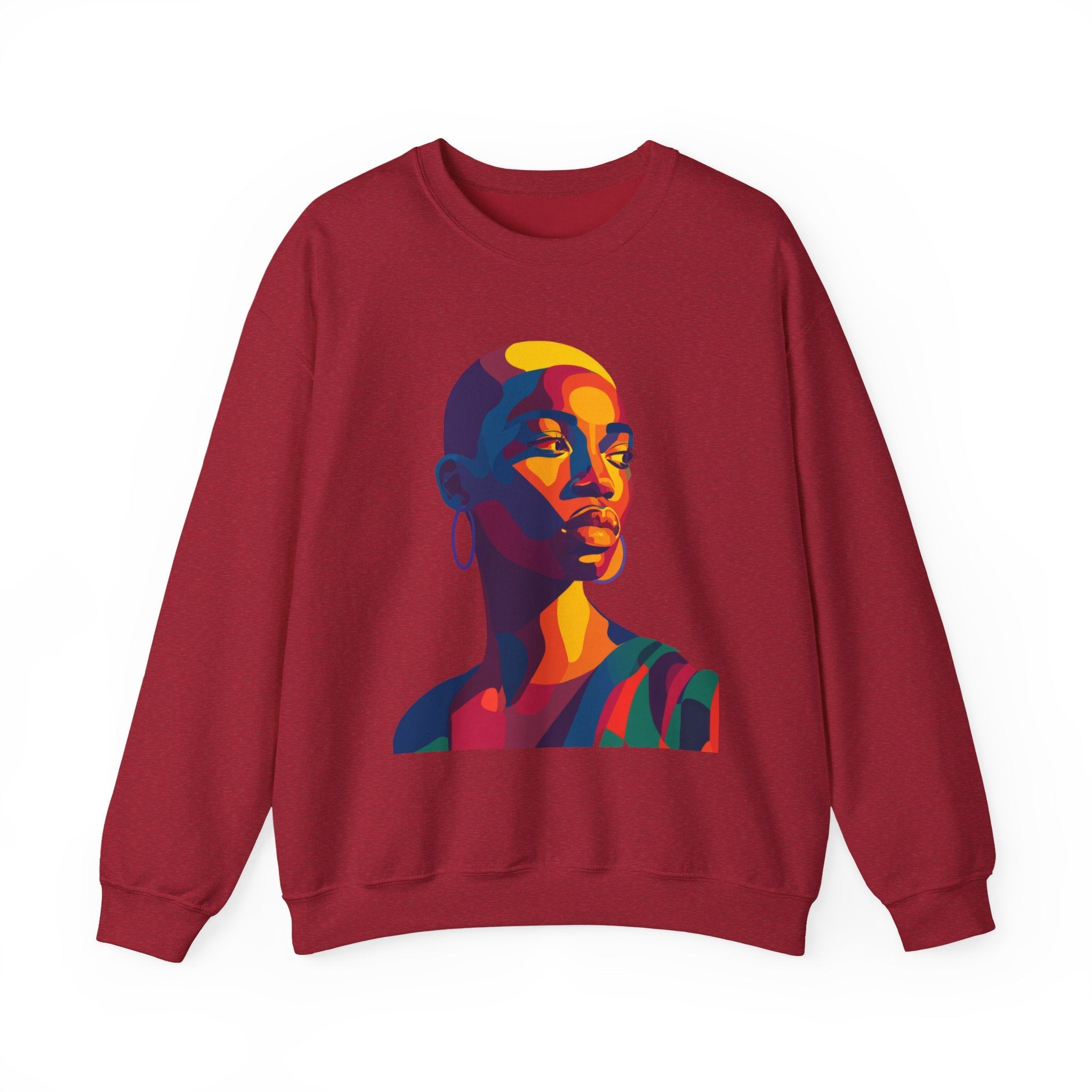Bold Portrait Crewneck Sweatshirt