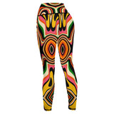 Kene WOMEN'S African Inspired YOGA LEGGINGS