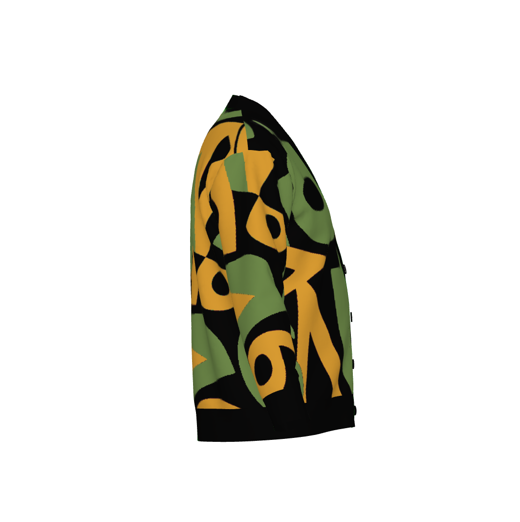 Flaya Women’s African-Inspired Printed Cardigan – Lightweight, Stretch & Stylish