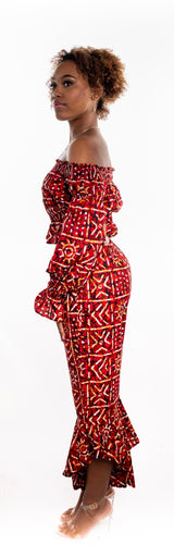 Umdaniso Crop Top and Pants - FINAL SALE
