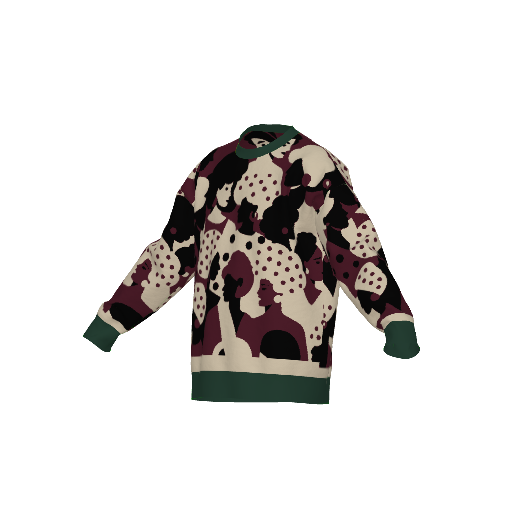 Roaring Mary Knit Sweater - Green