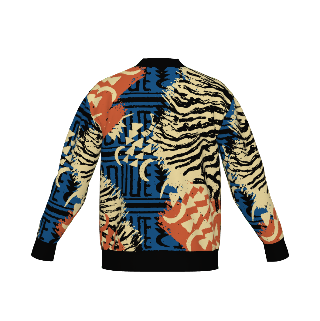 Rue de Rivoli Jacquard Knit Cardigan - Bespoke Artistry