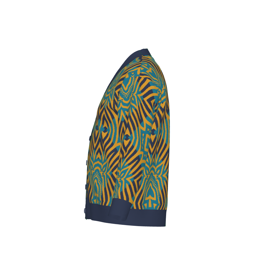 Maka Women’s African-Inspired Printed Cardigan – Lightweight, Stretch & Stylish