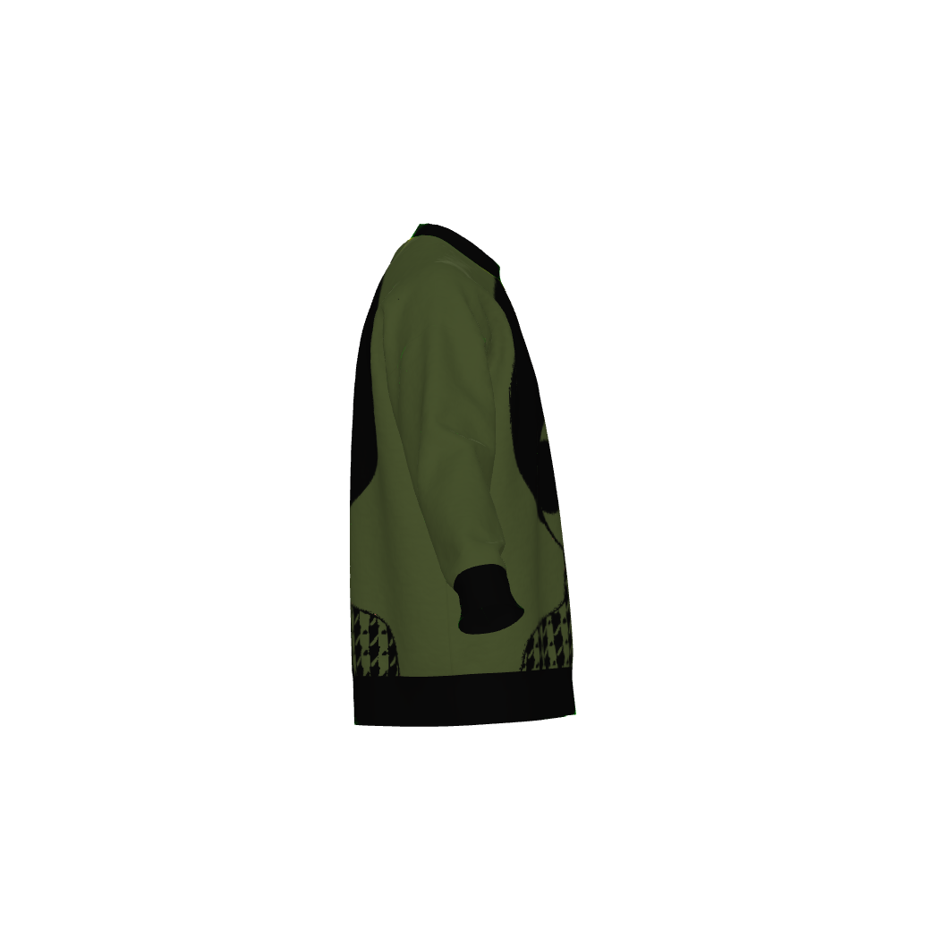 Angi Diva Knit Sweater - Green