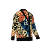 Rue de Rivoli Jacquard Knit Cardigan - Bespoke Artistry