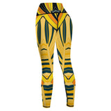 Eshe WOMEN'S African Inspired YOGA LEGGINGS