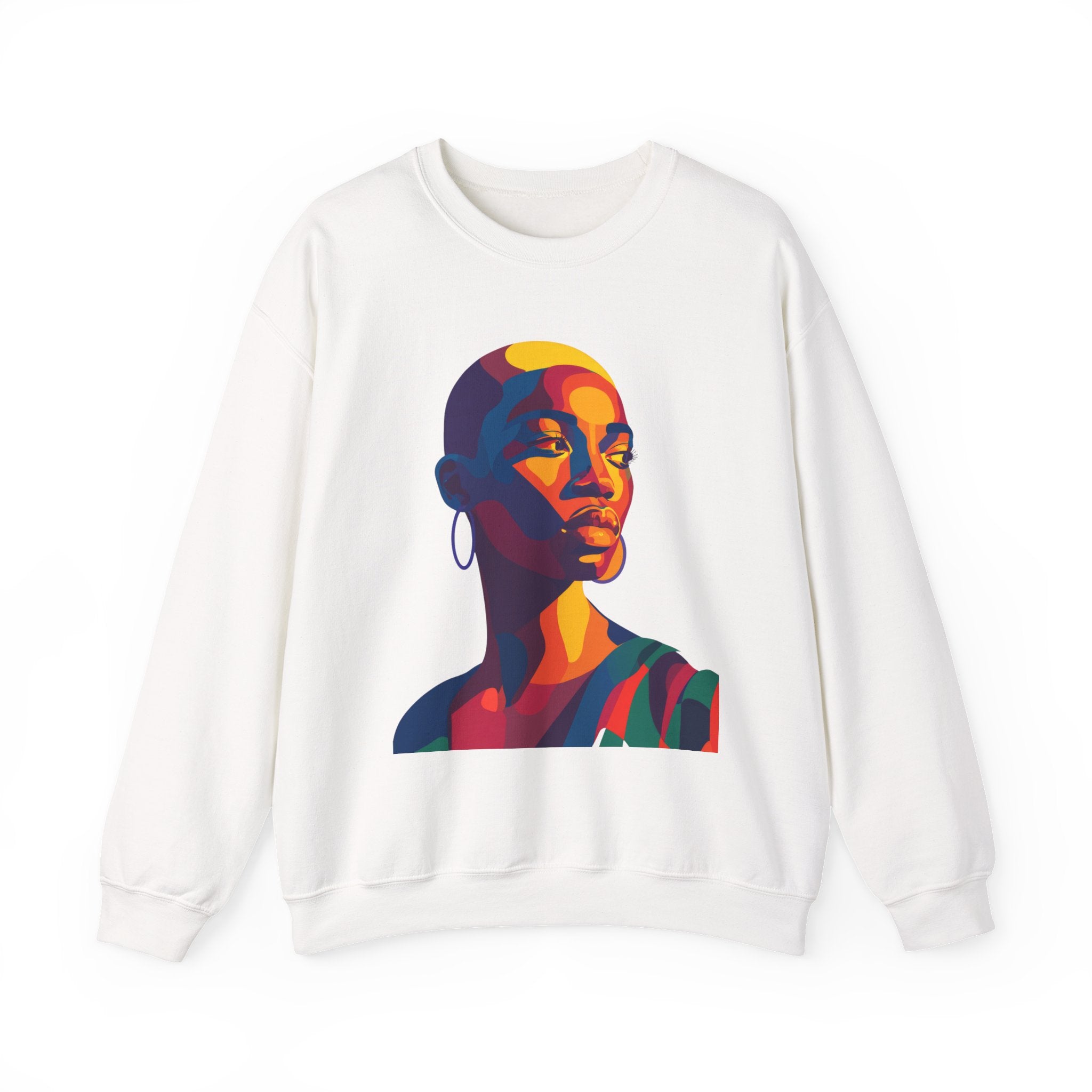 Bold Portrait Crewneck Sweatshirt
