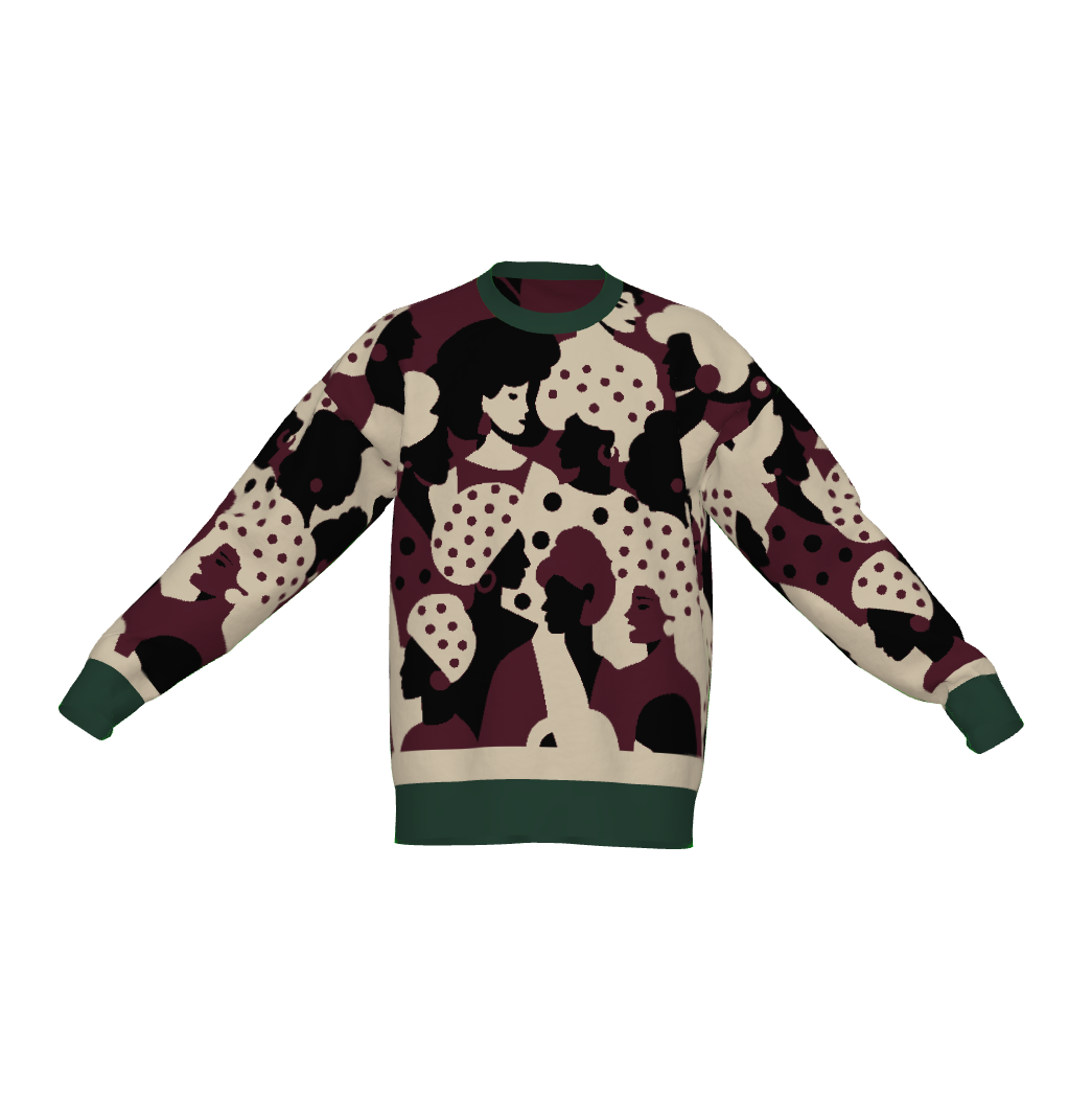 Roaring Mary Knit Sweater - Green