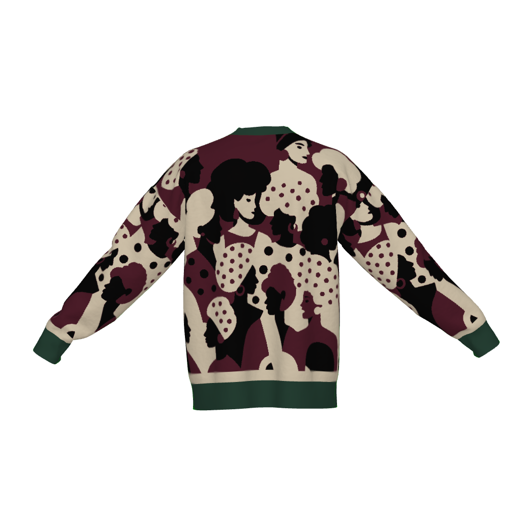 Roaring Mary Knit Sweater - Green
