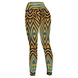 Maka WOMEN'S African Inspired YOGA LEGGINGS