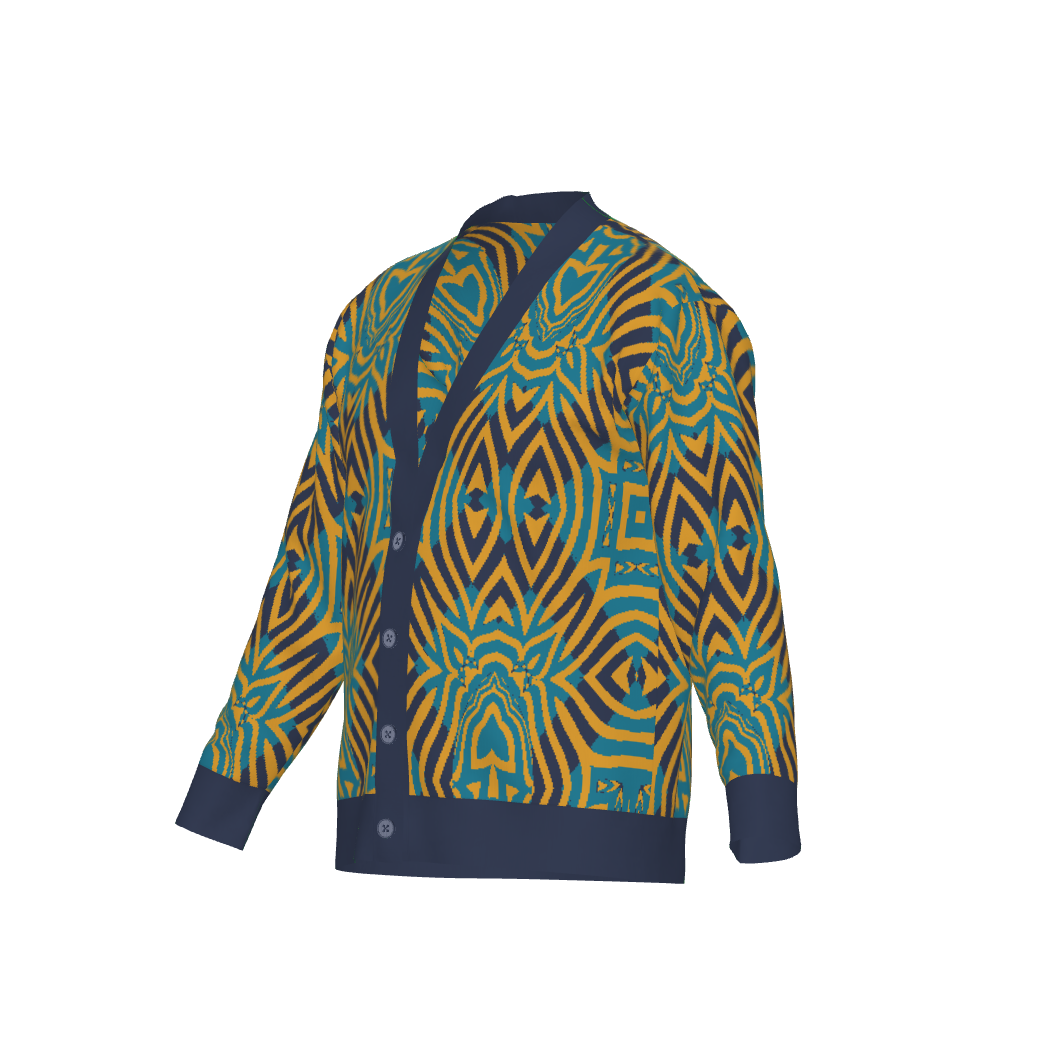 Maka Women’s African-Inspired Printed Cardigan – Lightweight, Stretch & Stylish