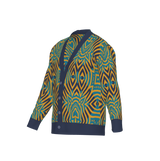 Maka Women’s African-Inspired Printed Cardigan – Lightweight, Stretch & Stylish