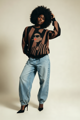 The Graphic Muse Knit Sweater