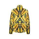 Eshe Women's Stand Collar Padded Jacket – All-Over Print