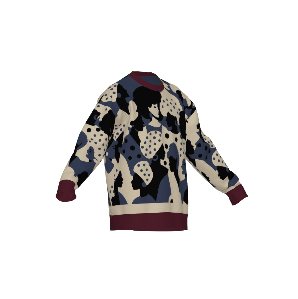 Roaring Mary Knit Sweater - Blue