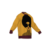 Angi Diva Knit Sweater - Yellow