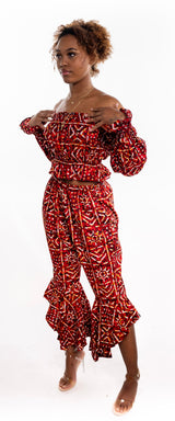 Umdaniso Crop Top and Pants - FINAL SALE