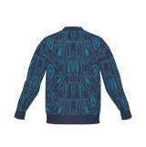 Rue de la Paix Jacquard Knit Cardigan - Versatile Cotton Blend